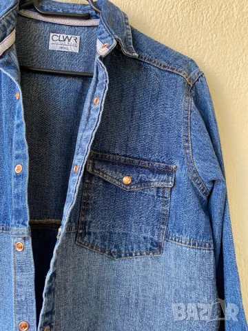 Мъжко дънково яке - М, снимка 6 - Якета - 48354368