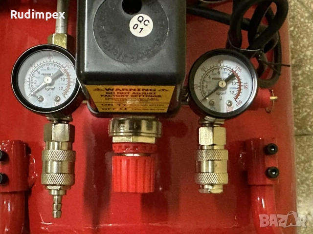 Компресор за въздух 100 л, 8 бара, професионален,гаранция 2 години, снимка 4 - Други машини и части - 52840751