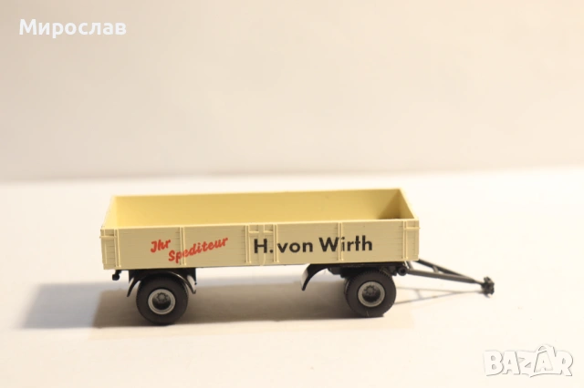 WIKING??? BREKINA?? H0 1/87 РЕМАРКЕ КАМИОН МОДЕЛ, снимка 3 - Колекции - 53201117