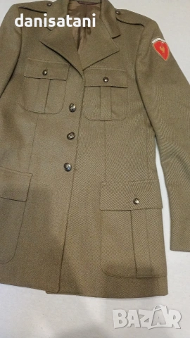 Военна италианска униформа/куртка от ПСВ/ВСВ война- единична бройка, снимка 4 - Колекции - 53665204