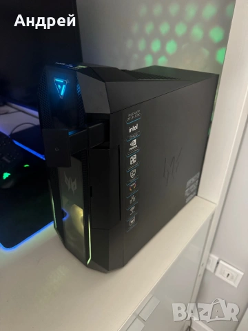 Acer Predator Геймърски компютър RTX/i5/SSD +Монитор 4к, снимка 6 - Геймърски - 53610679