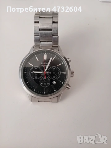 Продавам часовник Pulsar Chronograph 100 m, снимка 5 - Мъжки - 53845230