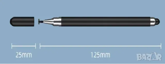 2в1 писалка за екран Стилус / touch screen, снимка 3 - Селфи стикове, аксесоари - 48349648
