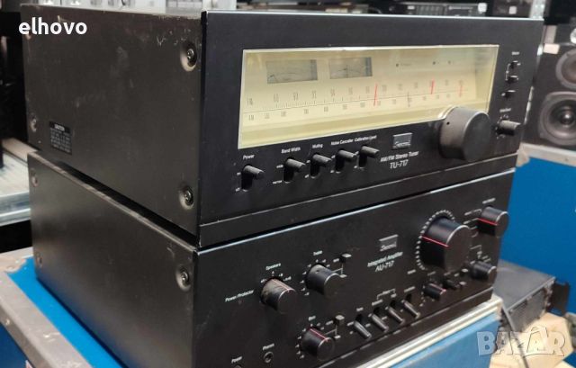 Стерео усилвател и тунер Sansui AU-717, TU-717, снимка 7 - Ресийвъри, усилватели, смесителни пултове - 45351669