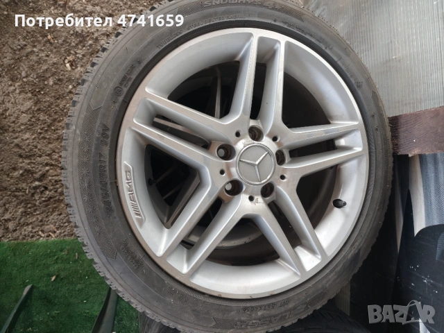 Джанти 17AMG и 18AMG  с гуми за Мерцедес