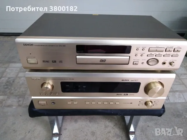 DENON Avr-2800. DENON DVD-1500.  			