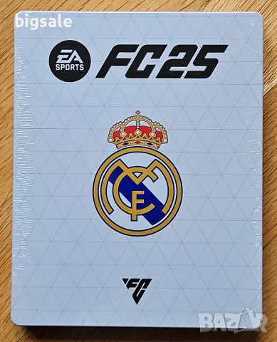 НОВА запечатана Steelbook кутия FC 25 PS4 Playstation 5 FIFA 2025 FC25, снимка 1 - Игри за PlayStation - 47407884