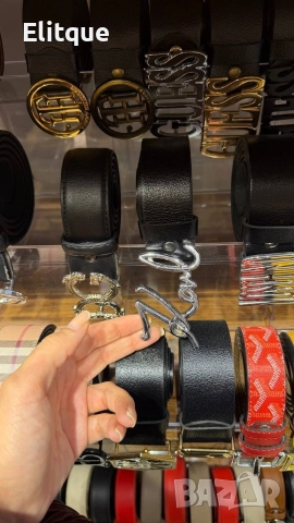 колани от естествена кожа в кутия celine Louis Vuitton Christian Dior Tommy Hilfiger , снимка 5 - Колани - 52907831