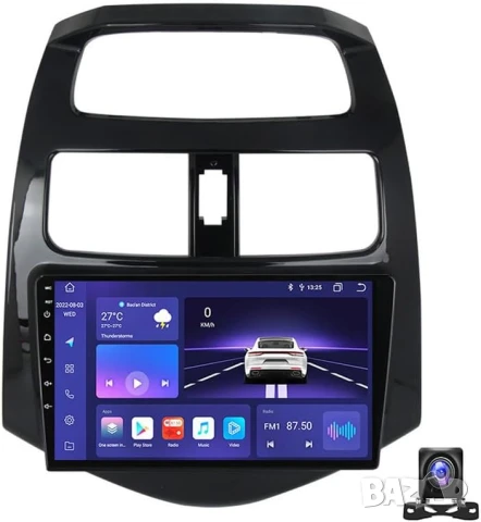 Мултимедия за Chevrolet Spark, Matiz, Beat, Creative, Навигация, с Android, 2010-2014, Андроид, 2DIN