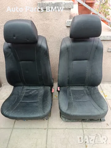 Предни Седалки BMW E65 Е66 Седалки БМВ Е65 Е66 Кожен салон