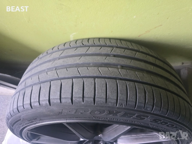 Комплект Deutsche Alurad GmbH – немски джанти, с гуми Toyo Proxes Sport 225/40/19 (Made in Japan)., снимка 2 - Гуми и джанти - 52238607