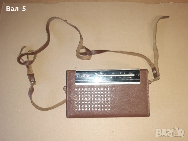 Старо радио , транзистор СЕЛГА - СССР с калъф