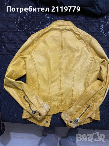 Дамско яке от естествена кожа Maze, снимка 6 - Якета - 53148190