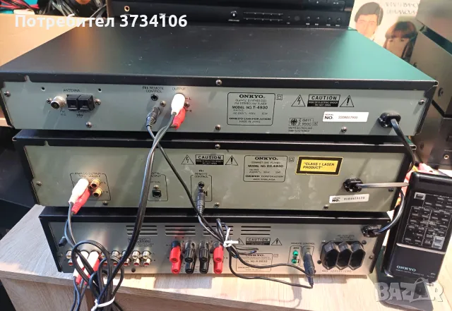 Onkyo A-8830, DX-6830, T-4930, RC-184S, снимка 18 - Аудиосистеми - 49285360