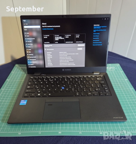 Dynabook, i5-1135G7, 32 GB RAM, 512 GB NVMe, отличен!, снимка 3 - Лаптопи за работа - 52972371