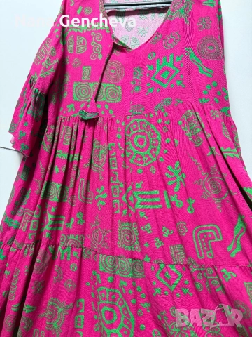 Дамска рокля универсална, снимка 4 - Рокли - 52676605