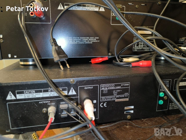 Aудио с-ма Kenwood с тонколони Eltax, снимка 6 - Аудиосистеми - 53731112