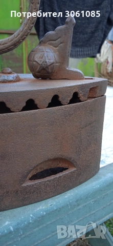 ютия на жар, снимка 2 - Антикварни и старинни предмети - 53838633