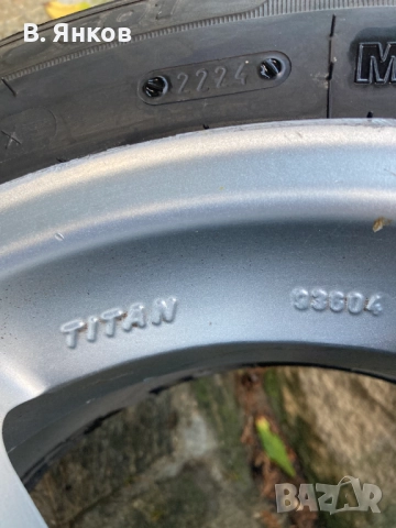 Джанти 14 цола с гуми 175/65 R14 - 4 бр., снимка 3 - Гуми и джанти - 52263547