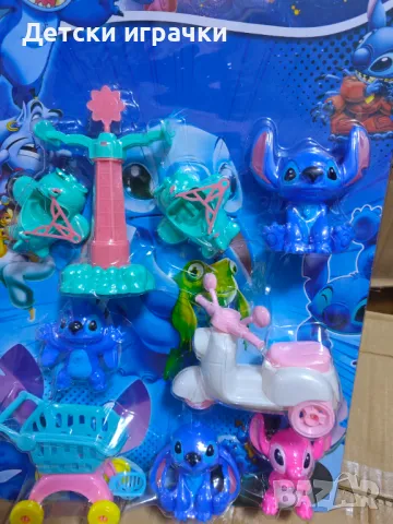 Фигурки Стич и Лило с аксесоари комплект, Stich, снимка 2 - Фигурки - 50183007