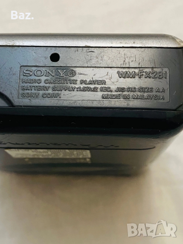   Sony  модел WM-FX281, снимка 3 - Радиокасетофони, транзистори - 52962764