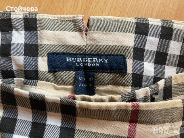 Burberry дамски къс панталон тип бермуди , снимка 5 - Къси панталони и бермуди - 46747759