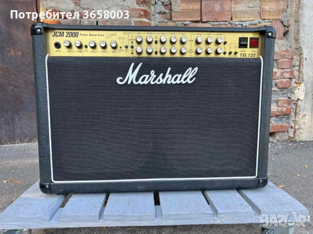 Marshall JCM 2000 TSL 122 2x12 лампово китарно кубе 100w/25w
