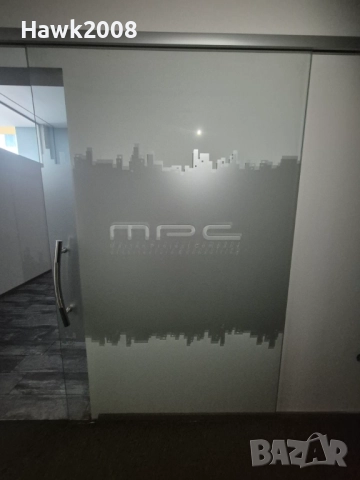 Спешно Комплект стъклена плъзгаща фирмена стъклена интериорна врата , снимка 9 - Интериорни врати - 51736172