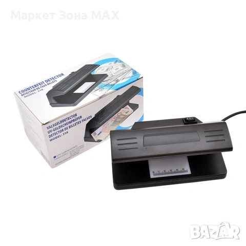 Детектор за банкноти 318, UV фенер, 220VAC, 4W, снимка 5 - Друго търговско оборудване - 53419390