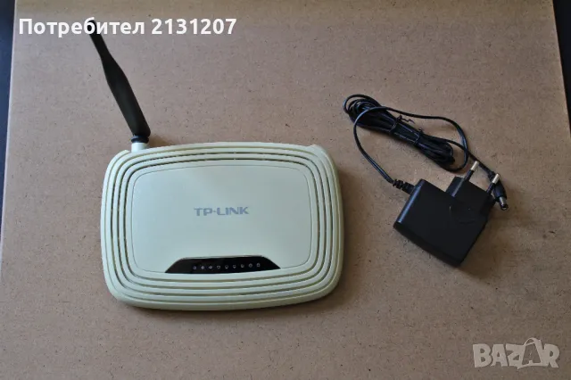 Продавам wifi рутер TP-Link wr740n, снимка 1 - Рутери - 46895596