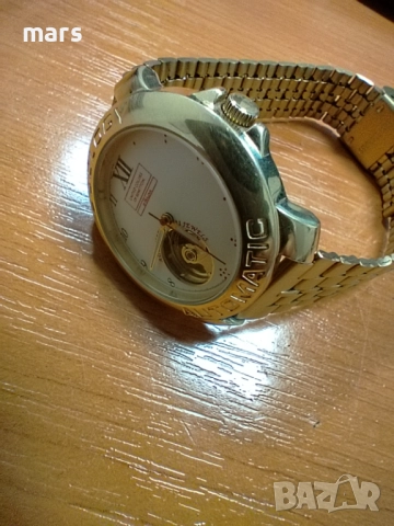 Bulova Ecology United Colors of Benetton By Bulova Automatic Open Heart BN596, снимка 7 - Мъжки - 51974239