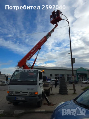 Автовишка под наем, снимка 2 - Други услуги - 47602734