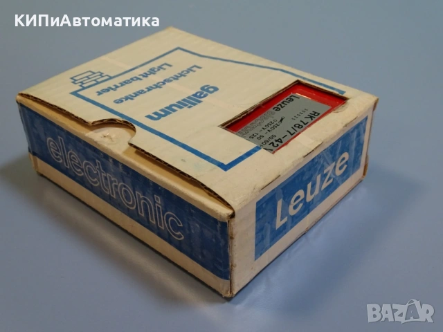 фотоелектрически датчик Leuze RK 78/7-42V photoelectric sensor 250V, снимка 9 - Резервни части за машини - 54218579
