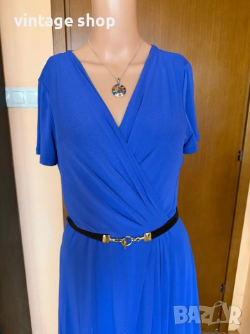 Разкошна рокля Max Mara Studio, размер L, снимка 7 - Рокли - 54182411