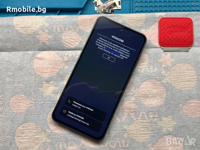 Оригинален дисплей за Samsung A36 5G Black 