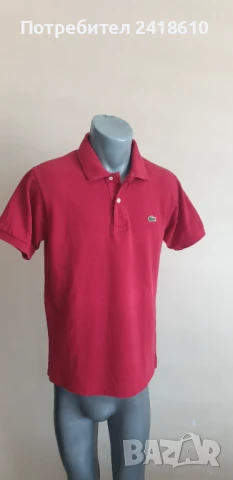 Lacoste Pique Cotton Classic Fit Mens Size 4 - M  ОРИГИНАЛ! Мъжка Тениска!, снимка 2 - Тениски - 50938122