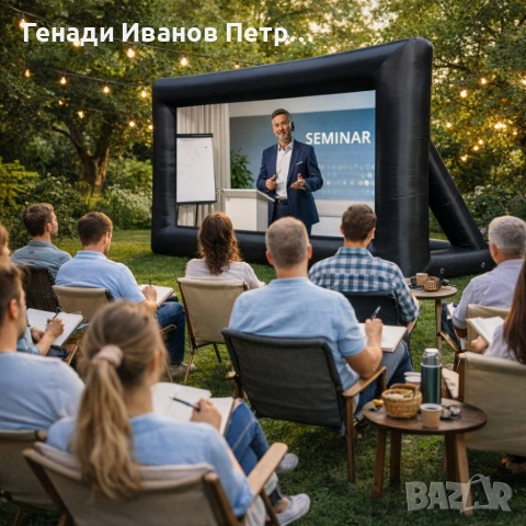 Надуваем проекционен екран, снимка 7 - Други - 53968849