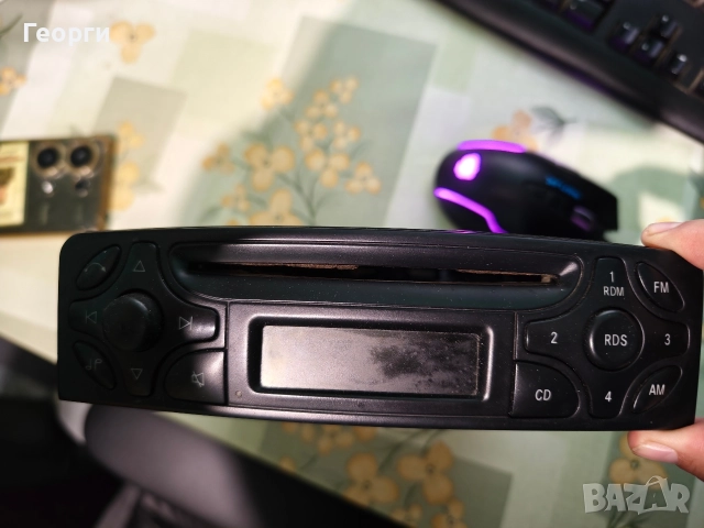 mercedes c203 фар и радио, снимка 2 - Части - 52821211