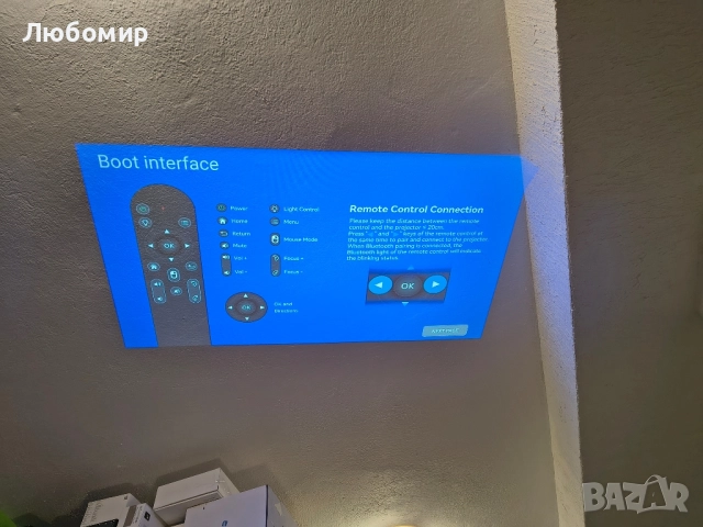 K1 Видео проектор, Max 4K домашен интелигентен проектор с цветна LED лампа, Android 11, WiFi6 , снимка 13 - Плейъри, домашно кино, прожектори - 52264685