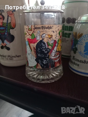 Стари немски халби за бира, снимка 5 - Антикварни и старинни предмети - 47080082