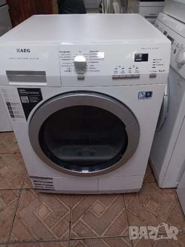 Като нова сушилня с термопомпа АЕГ Aeg Protex Plus A+++ 8кг 2 години гаранция!