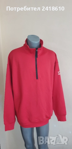 Stone Island Half Zip Sweatshirt  Mens Size 2XL  НОВО! ОРИГИНАЛ! Мъжкa Блуза - Суитшърт!, снимка 7 - Спортни дрехи, екипи - 52266692