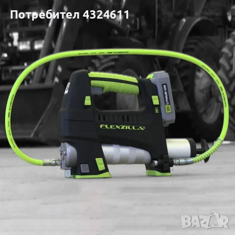 Висококачествен маркуч за гресиране Flexzilla, с предпазна пружина, 91, 4 см х 4, 78мм, снимка 2 - Други инструменти - 49942243