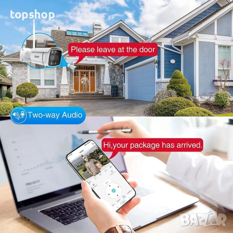 ЧИСТО НОВА REIGY 5MP охранителна система Wifi със Soplight и 1TB Western Digital, 8-канален NVR..., снимка 6 - Комплекти за видеонаблюдение - 51695918