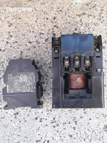 Контактори с бобина 24 волта-SIEMENS AC3-400V,30А и К4-II;63А;600 V, снимка 6 - Резервни части за машини - 49856885