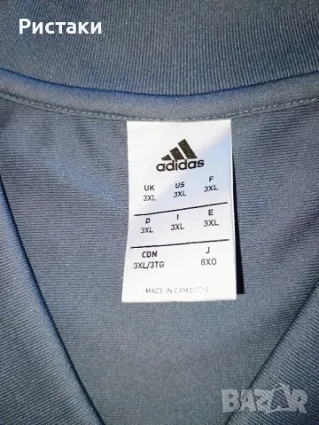 Мъжка фланела Adidas climalite, снимка 4 - Тениски - 46958744