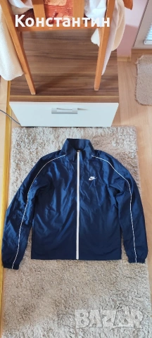 Nike Navy яке горнище размер М, снимка 3 - Спортни дрехи, екипи - 53848129