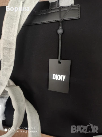 DKNY нова с етикет дамска раница неопрен, снимка 5 - Раници - 51285086