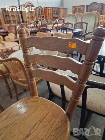 Масивни Бар Столове-2 бр.-внос от Германия!ОБЯВЕНАТА ЦЕНА Е ЗА БРОЙ!, снимка 5 - Столове - 53888059