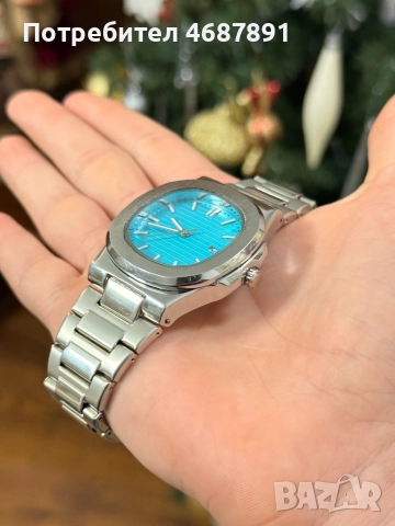 Часовник Patek Philippe Nautilus, снимка 5 - Мъжки - 52851889
